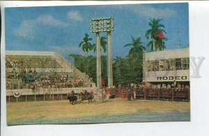 456863 USSR 1978 year CUBA Havana rodeo postcard