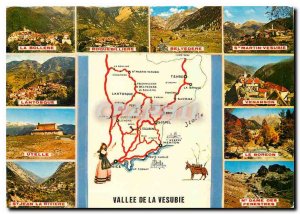 Modern Postcard Souvenir of the Valley of La Bollene Vesubie Roquebilliere Be...