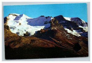 Vintage 1960's Postcard Canadian Rockies Mount Athabasca Jasper-Banff BC Canada