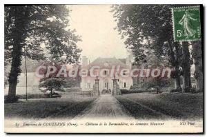 Postcard Old Couterne Chateau of Bermondiere