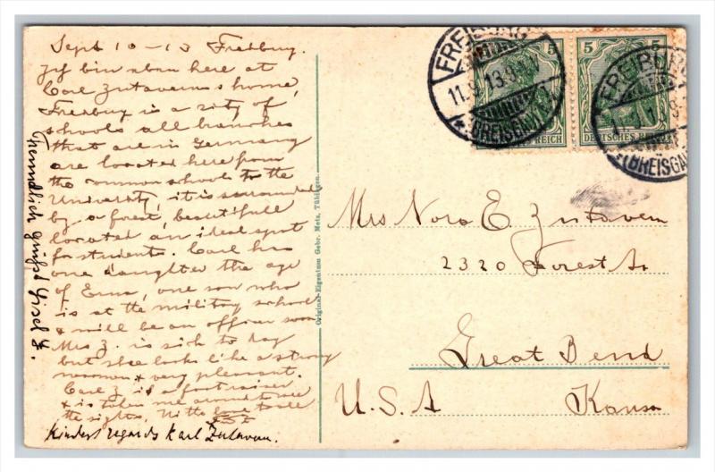 Germany Freiburg  Neus Stadttheater