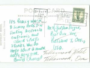 old rppc NICE VIEW Postmarked Sydney Australia i3482