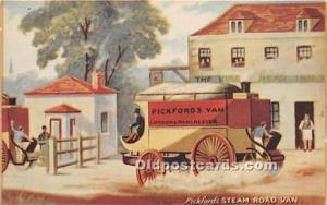 Pickfords' Steam Road Van Advertising Unused 