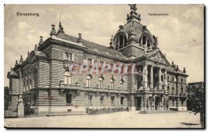 Strassburg Strasbourg Old Postcard Kaiserpalast