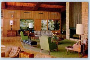 Buckhorn Kentucky KY Postcard View Interior Lounge Gift Shop State Park c1960's