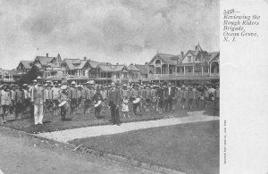 Rough Riders Brigade, Ocean Grove, NJ Military c1900s Vintage Postcard