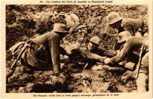 CPA Les Combats des Forts de Souville et Douaumont - French Soldiers (1037038)