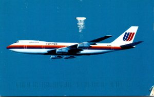Airplanes United Airlines Boeing 747-100