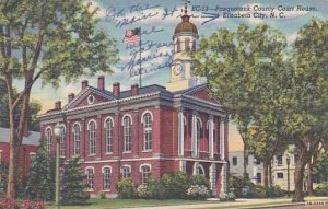 North Carolina Elizabeth City Pasquotank County Court House 1962