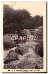 Old Postcard Limousin Illustrious landscape on the Glane