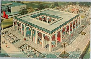 Morocco Pavilion, New York World's Fair Vintage Postcard N03