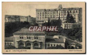 Old Postcard Chatelguyon Hotel Contiental
