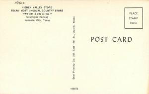 Best Printing 1960s Johnson City Texas Hidden Valley Country Store postcard 123