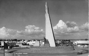 Guadalajara Mexico Monument Of Boy Heroes Real Photo Antique Postcard K11480