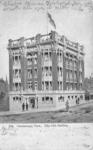 Chattanooga Tennessee Elks Club Building Vintage Postcard AA88075