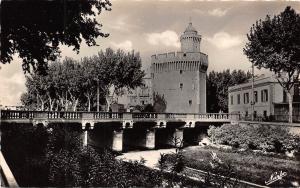 BR7072 Perpignan Le Castillet et le Pont sur la Basse  france