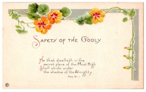 Safety yo Glory   Bible verse Psa. 91-1