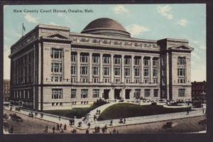 New County Court House,Omaha,NE Postcard 