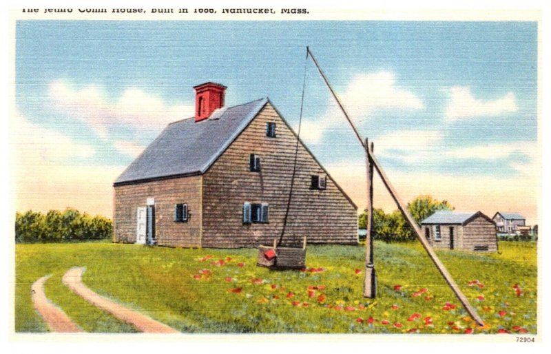 Massachusetts  Nantucket Jethro Coffin House built 1686