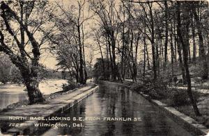 Wilmington Delaware North Race Franklin Street Antique Postcard K64201