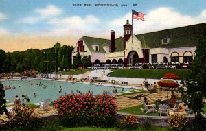 Birmingham, Alabama - Enjoying the pool at the Club Rex - in the 1940s