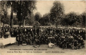 CPA SAINT-MAURICE Musique de l'Artillerie de VINCENNES (509477)