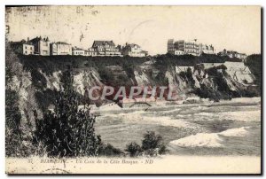 Old Postcard Biarritz A Corner of the Cote Basque