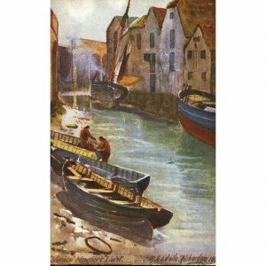 Tuck's 'Aquarette' Postcard 'Venice, Newport, I.O.W.'