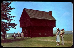 New York SARANAC-LAKE GEORGE Region Blockhouse at Saratoga Battlefield - Chrome