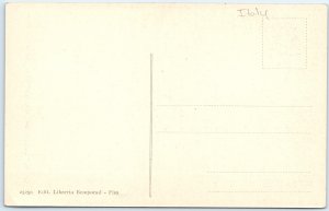 c1910s Pisa, Italy Torre della Fame Art Medieval Stone Tower City Gate 1288 A343