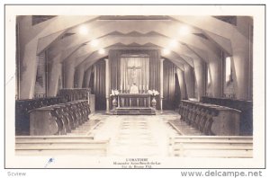RP: Interior , L'Oratoire , Monastere Saint-Benoit-du-Lac , Cte de Brome , Qu...