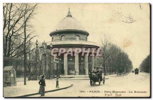 Old Postcard Paris Parc Monceau La Rotonde