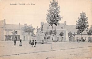 FOULLETOURTE FRANCE~La PLACE POSTCARD