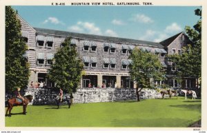 GATLINBURG , Tennessee , 1930s ; Mountain View Hotel