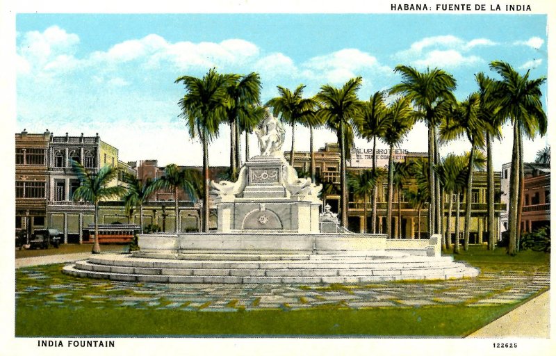 Cuba - Havana. India Fountain