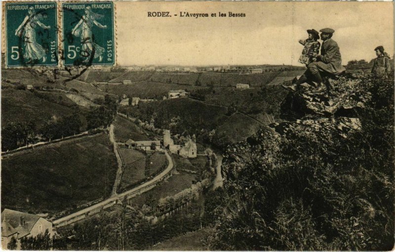 CPA RODEZ - L'Aveyron et les Bosses (109683)