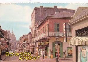 Louisiana New Orleans Bourbon Street In The French Quarter 1985