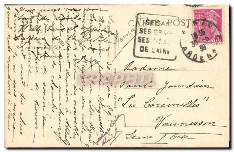 Old Postcard Sedan Citadel