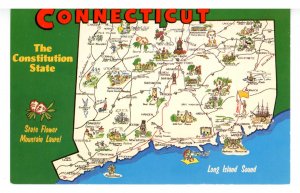 CT - Connecticut Map