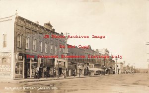 OR, Dallas, Oregon, RPPC, Main Street, Business Section, Photo No 7