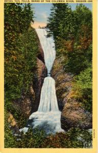 OR - Columbia River Highway. Bridal Veil Falls