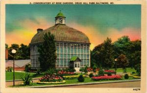 CONSERVATORY AT ROSE GARDENS BALTIMORE MARYLAND