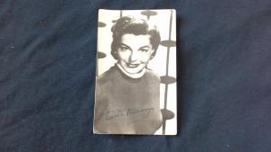 Black And White Postcard Preprinted Autograph Photo Esther Williams