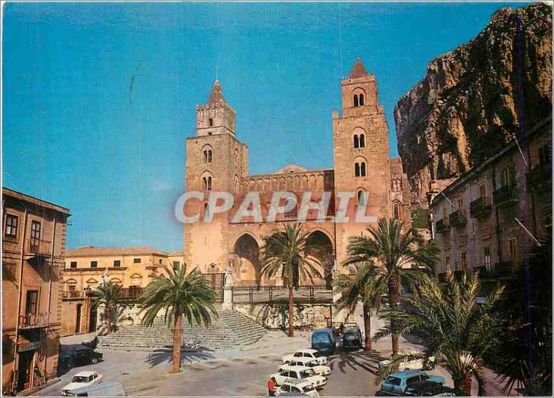 Postcard Modern Cefalu Dome