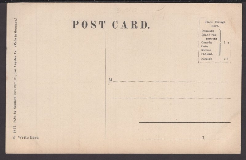 California, Coming down the Mt. Lowe Incline ~ DB