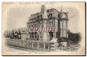 Old Postcard Villers sur Mer Villa Marguerite