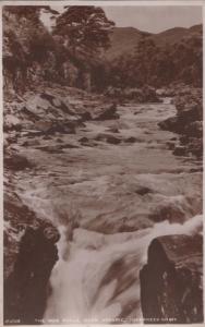 The Dog Falls Glen Affaric Vintage Real Photo Postcard