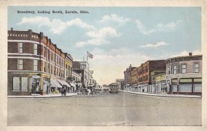 LORAIN, Ohio, 1910-20s; Broadway, looking South