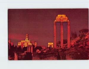 Postcard The Roman Forum Italy