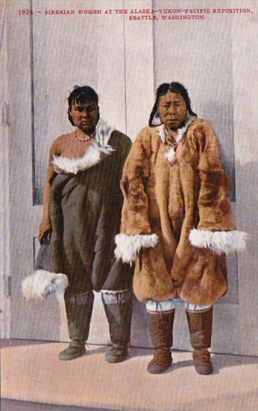 Washington Seattle Siberian Women At Alaska-Yukon-Pacific Exposition